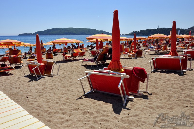 Пляж отеля Queen of Montenegro, Бечичи, Черногория