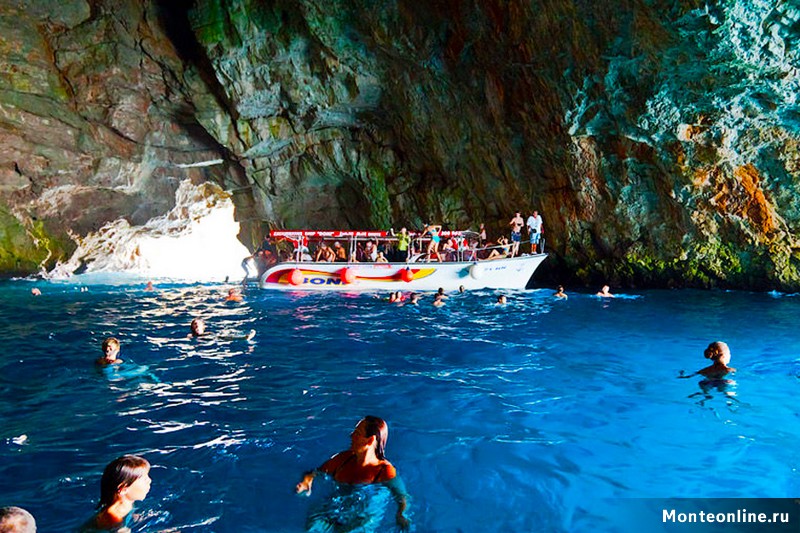 Голубая пещера-Черногория